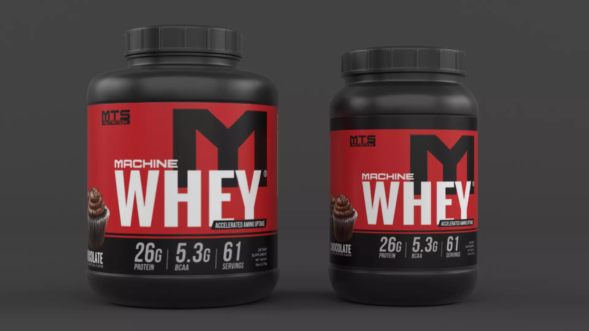 Protein Powder 3D model
