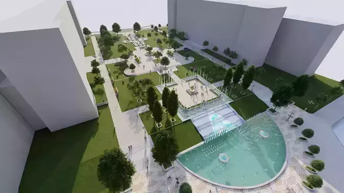 park-public park-Private Park Landscape