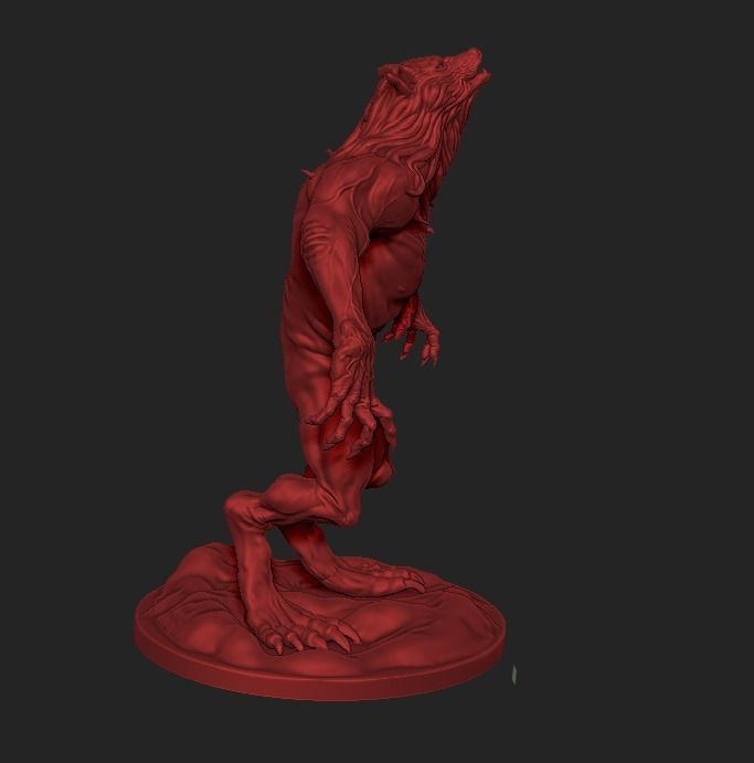  pig man 3D print model_4