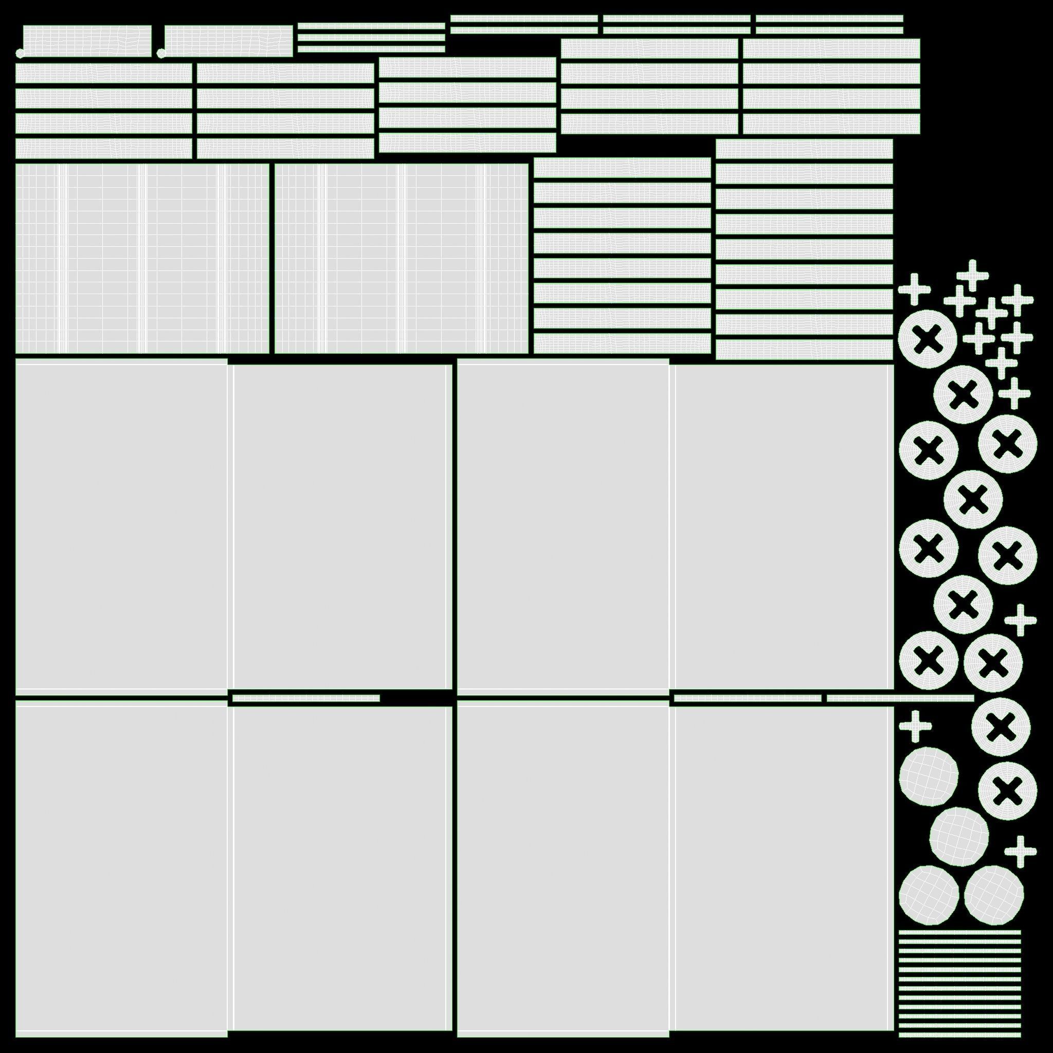 Sidewalk Chalkboard Sign 3D model_10