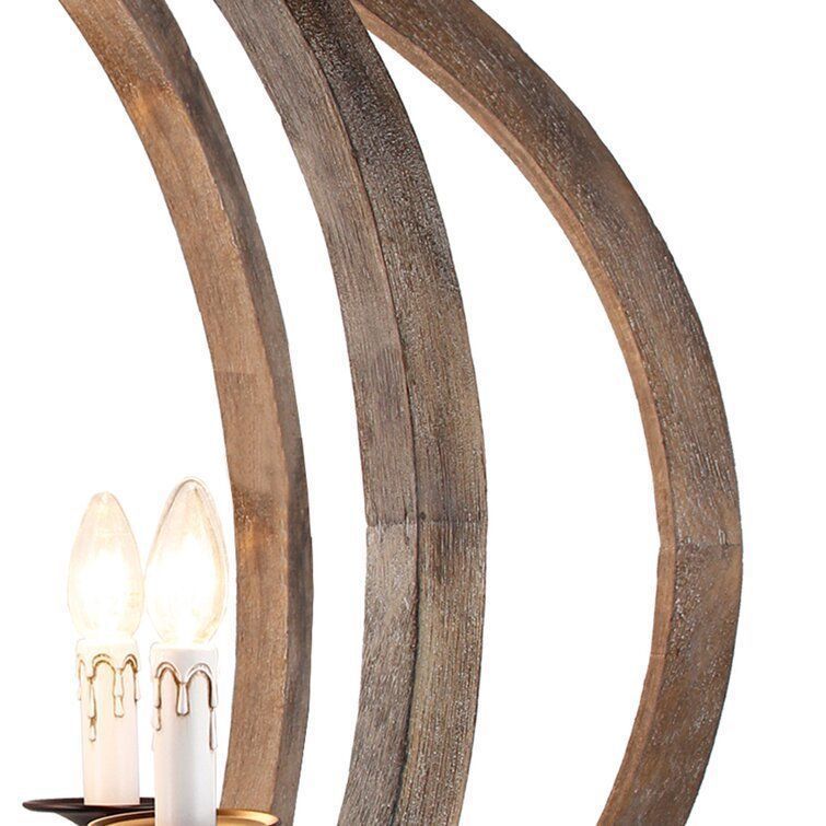 Azriel Light  Globe Chandelier 3D model_4