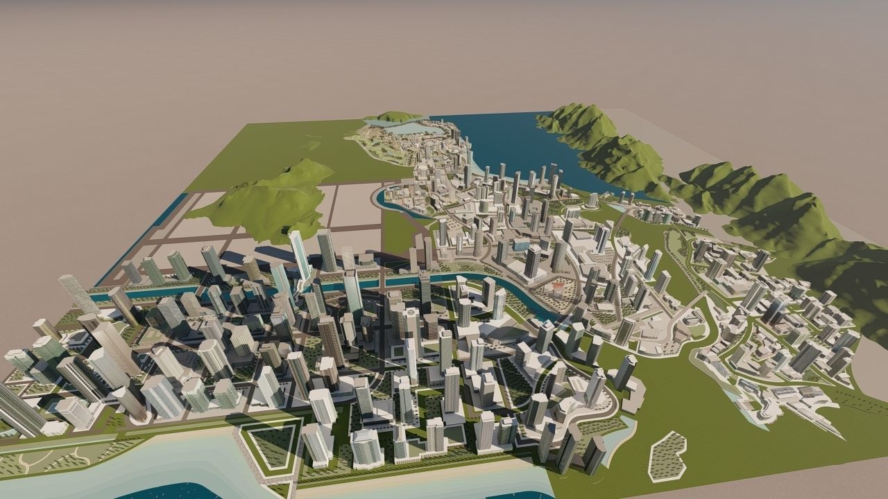  city- urban 3D model_13