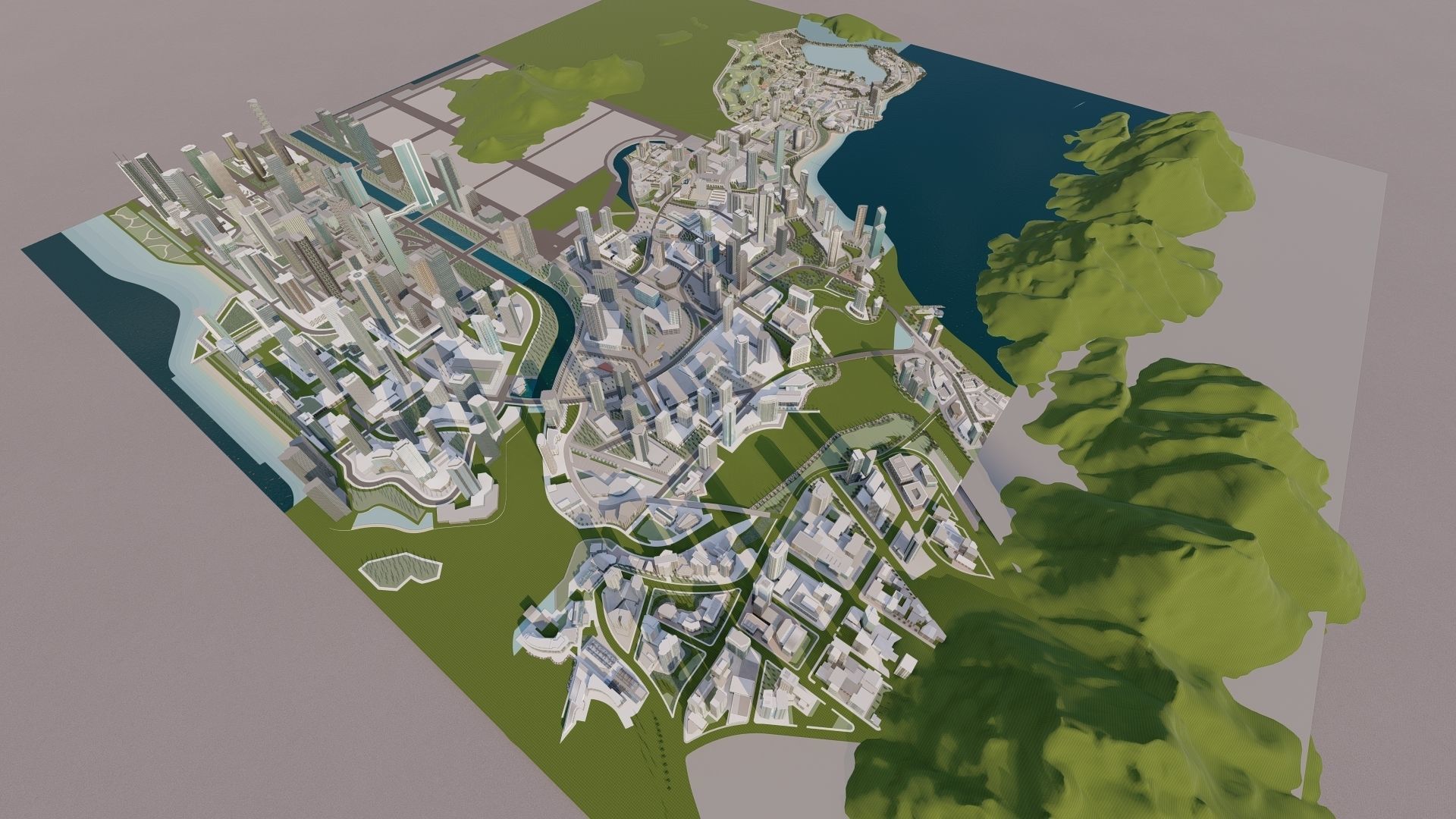  city- urban 3D model_9