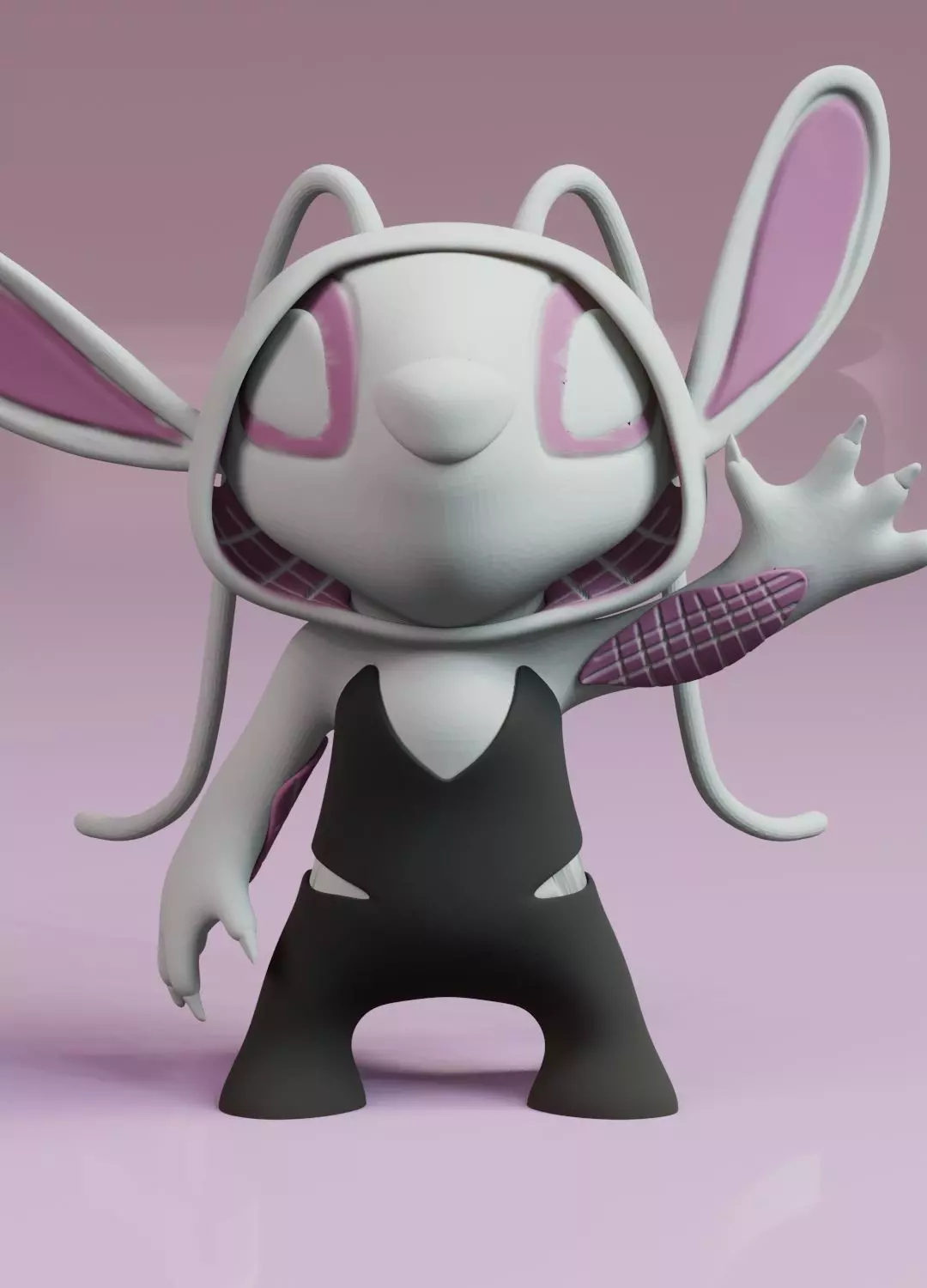 Angel Spider Gwen 3D print model