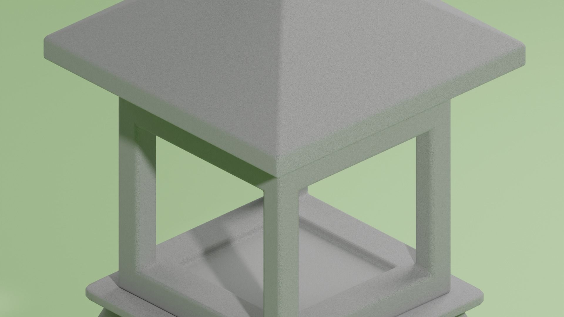 First Japan Garden Model Low-poly 3D model_4