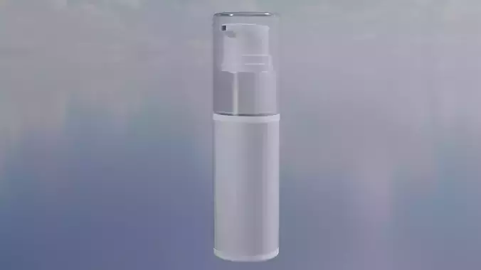 Airless Pump Bottle with Sticker