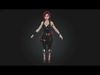 Curtision Sexy Crypt Adventurer - Ultra Realistic Low Poly Mesh Low-poly 3D model_1