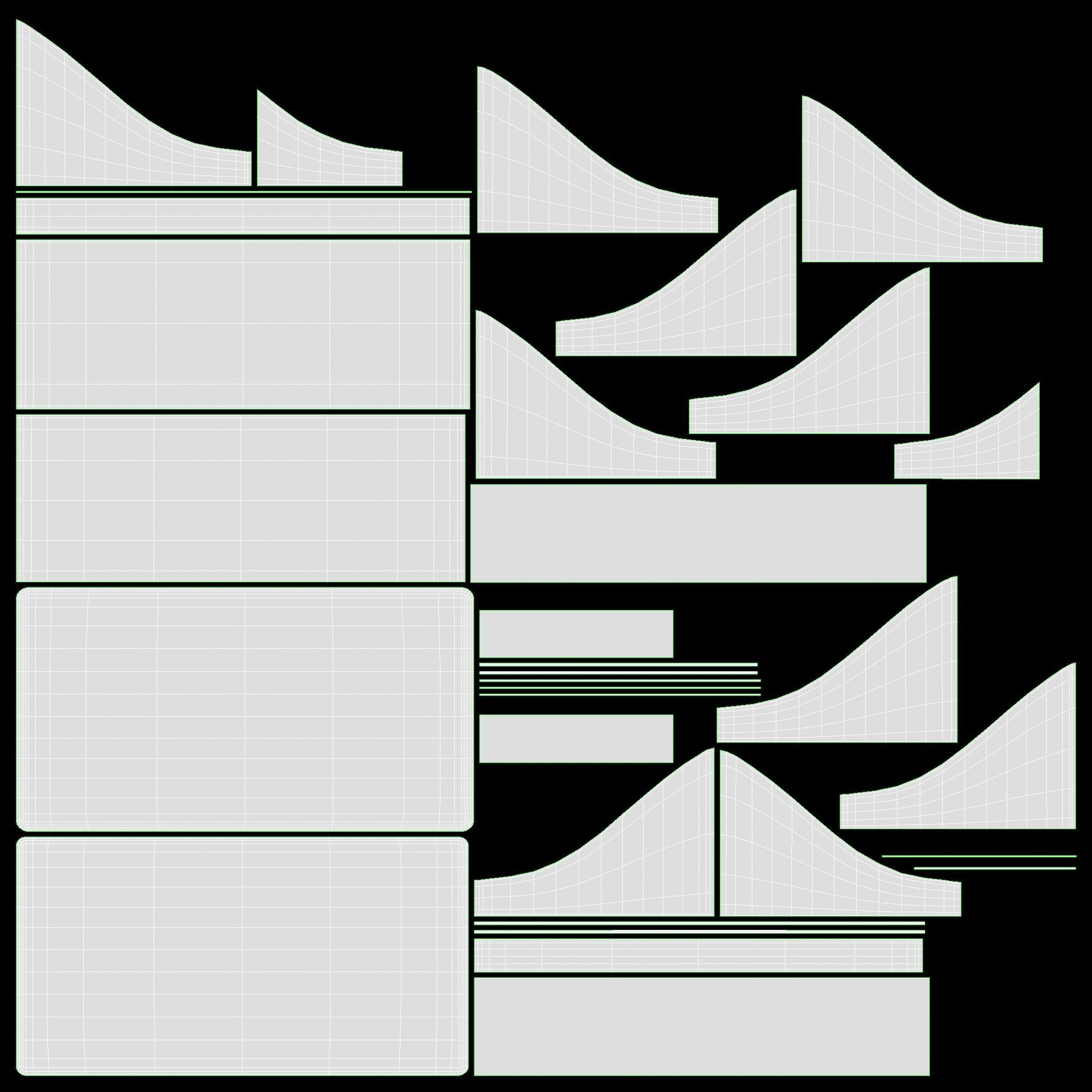Coffee and tea station organizer large 3D model_15