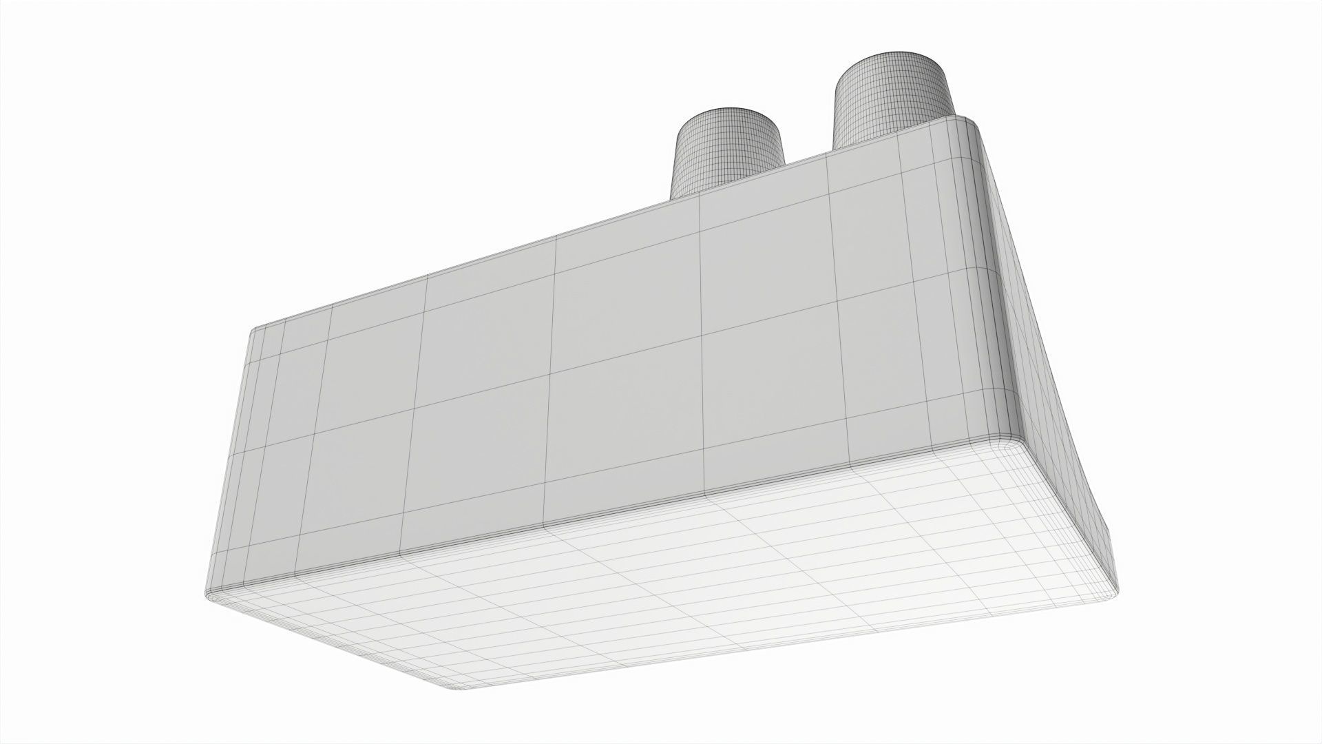 Coffee and tea station organizer large 3D model_8