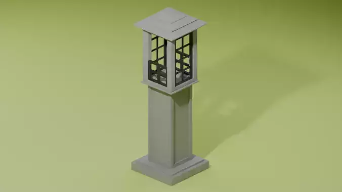 Second Japan Garden Model 3D model