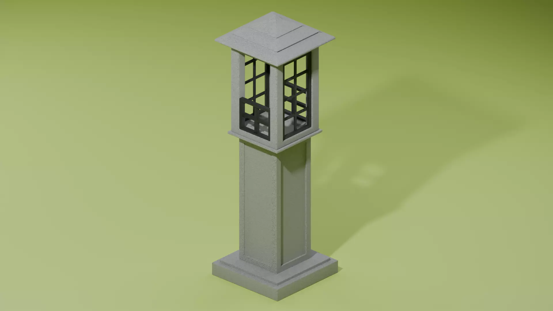 Second Japan Garden Model 3D model_0