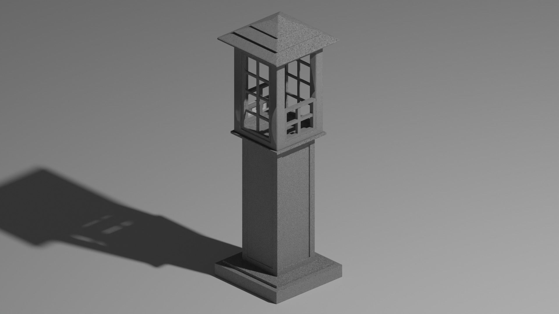 Second Japan Garden Model 3D model_3