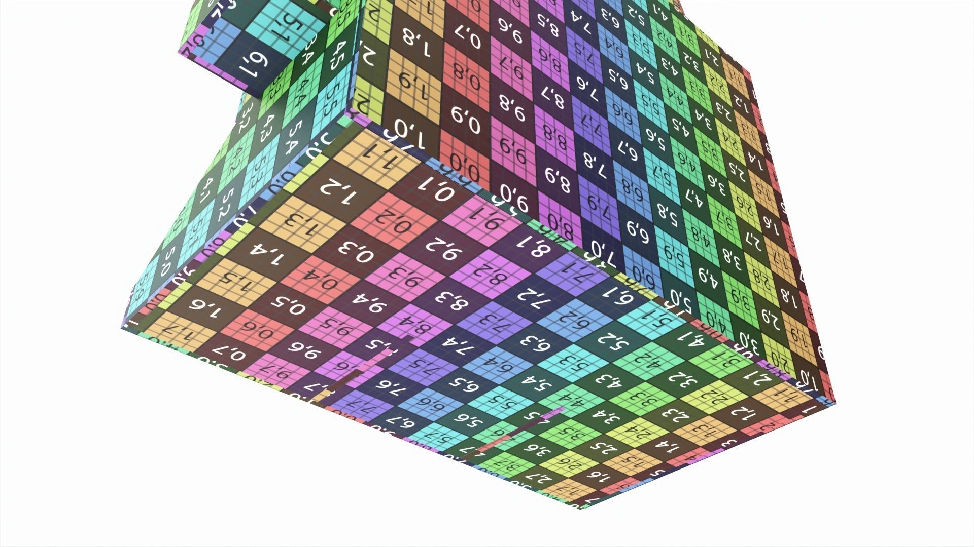 Coffee bar organizer cup sugar milk caddy 3D model_11