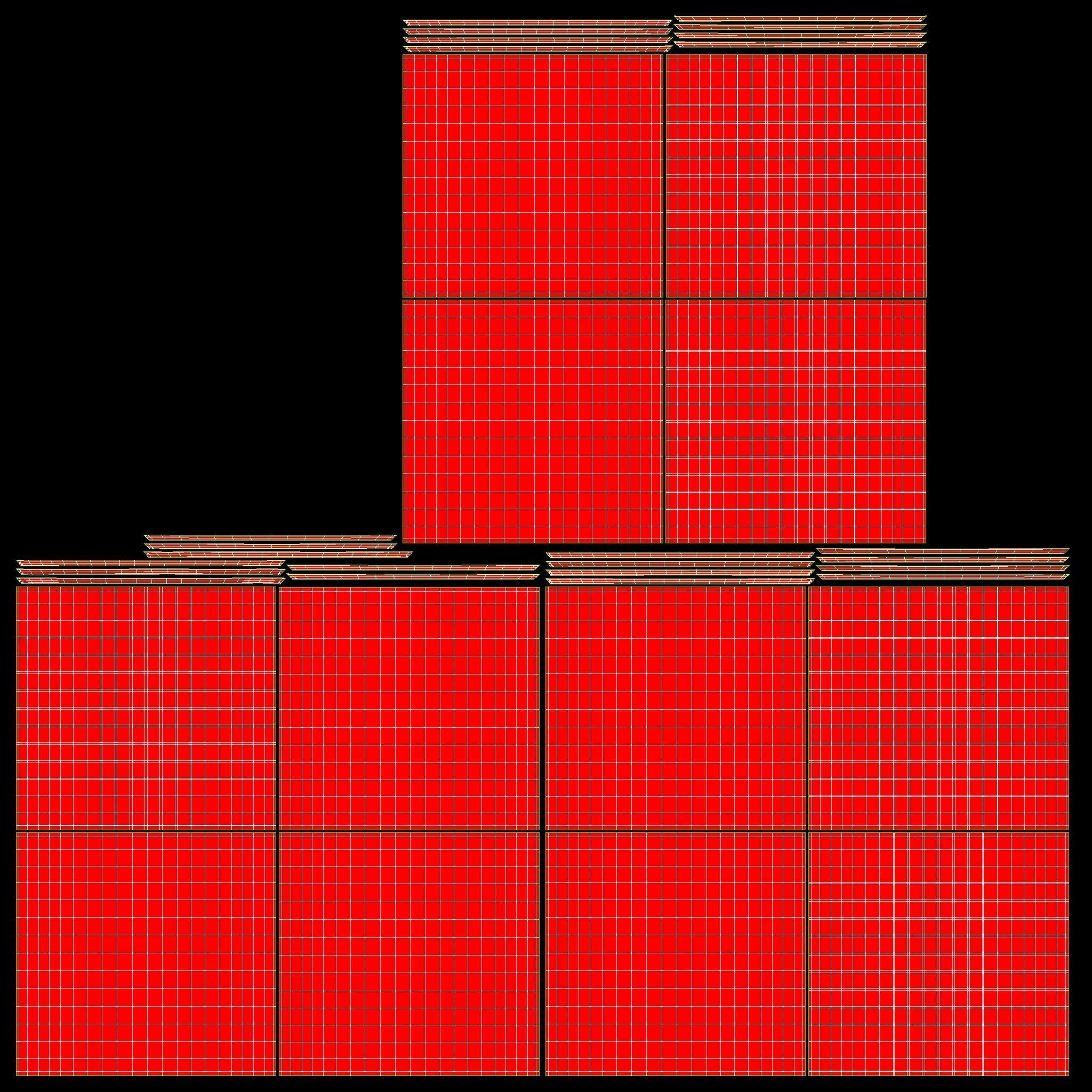 Coffee bar organizer cup sugar milk caddy 3D model_16