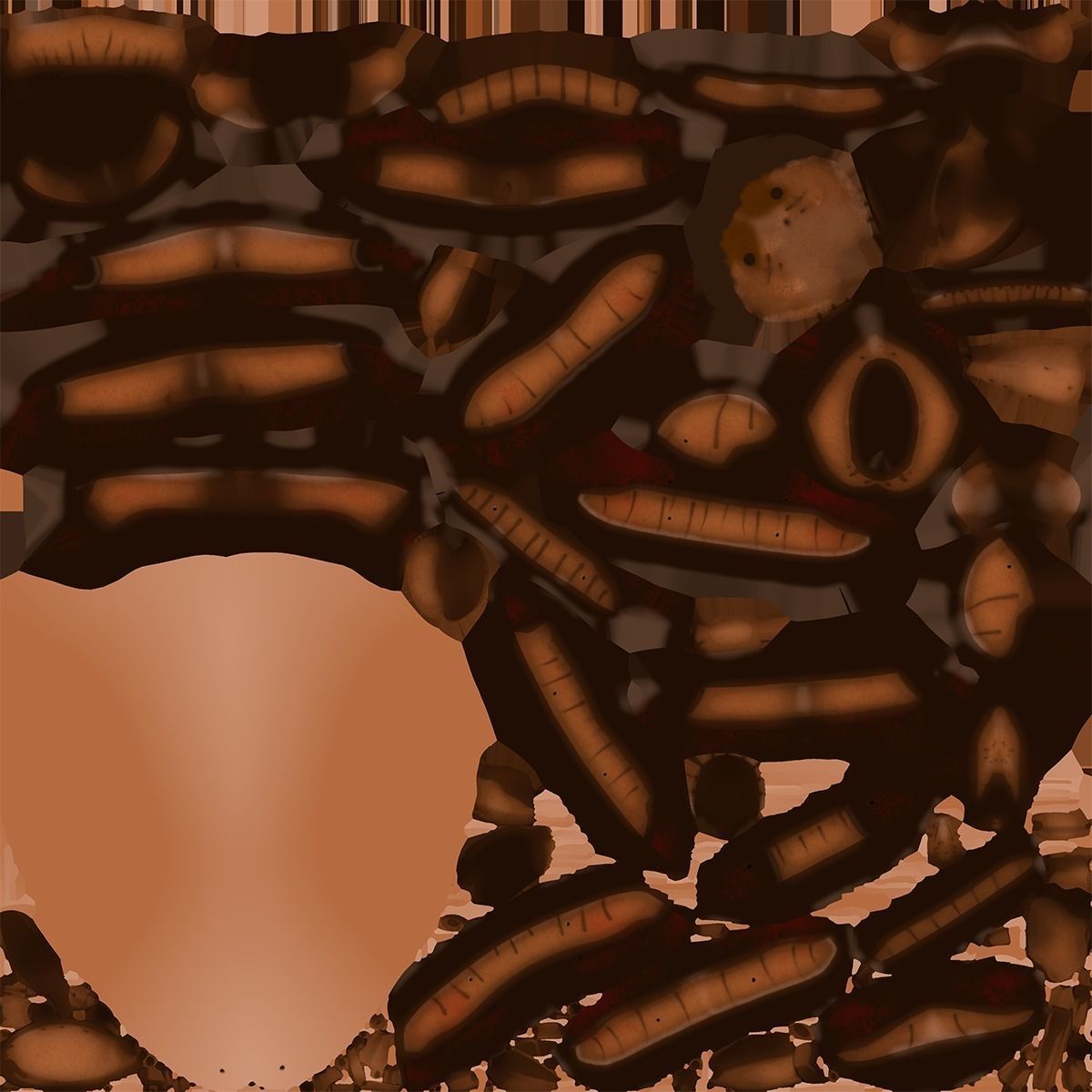 Realistic Flea Low-poly 3D model_11