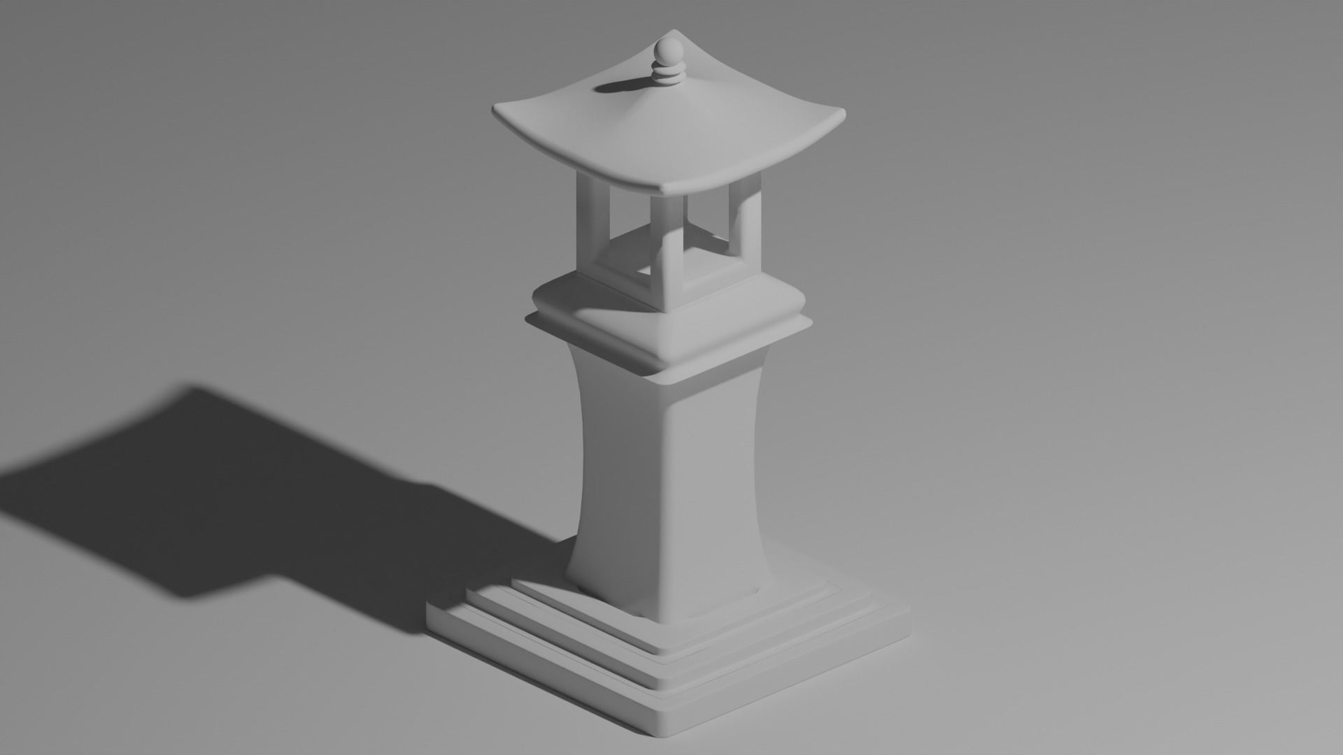 Third Japan Garden Model 3D model_1