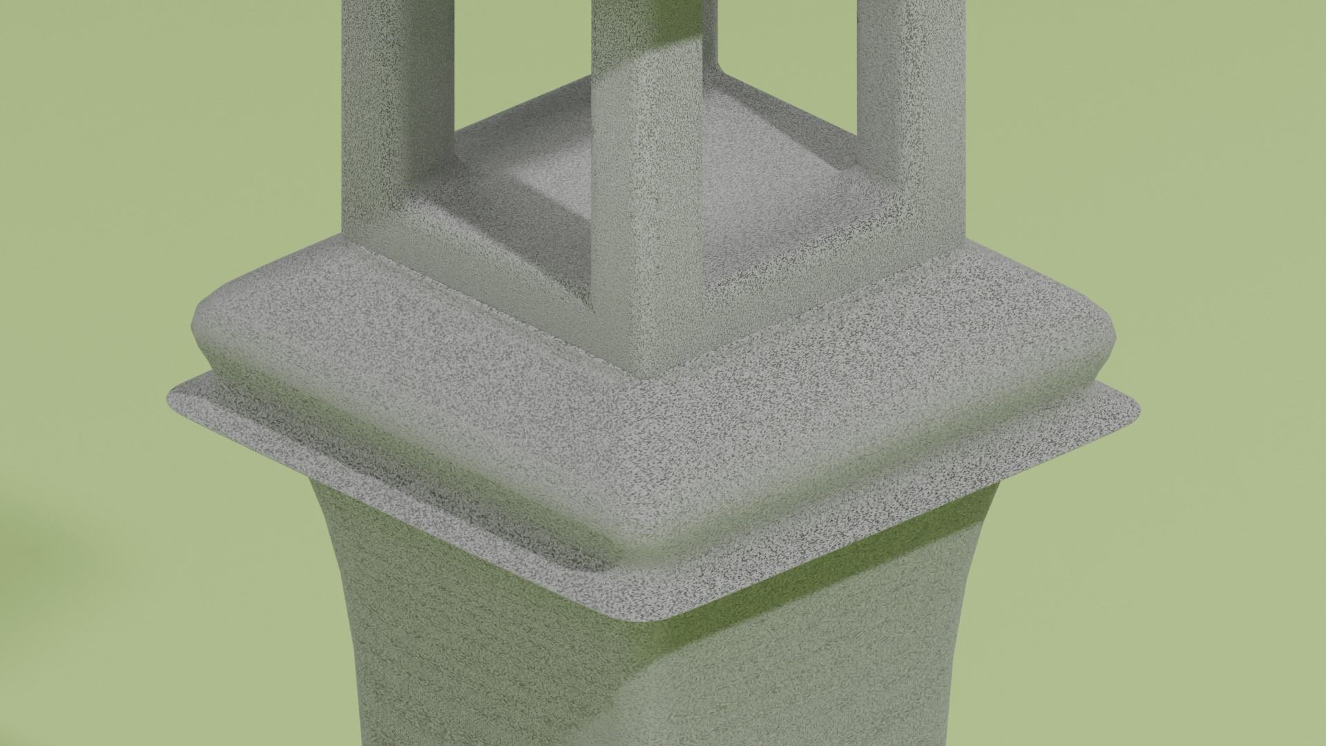 Japan Garden Stone Set 1 3D Model Collection_18