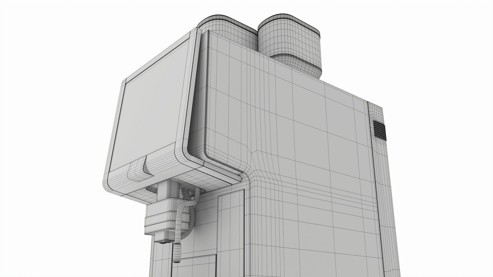 Commercial automatic coffee machine 3D model_10