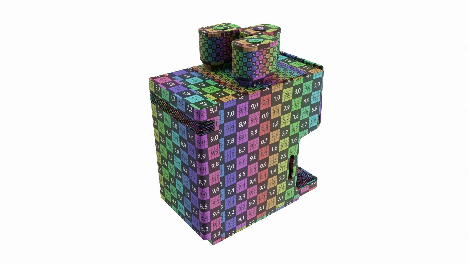 Commercial automatic coffee machine 3D model_13