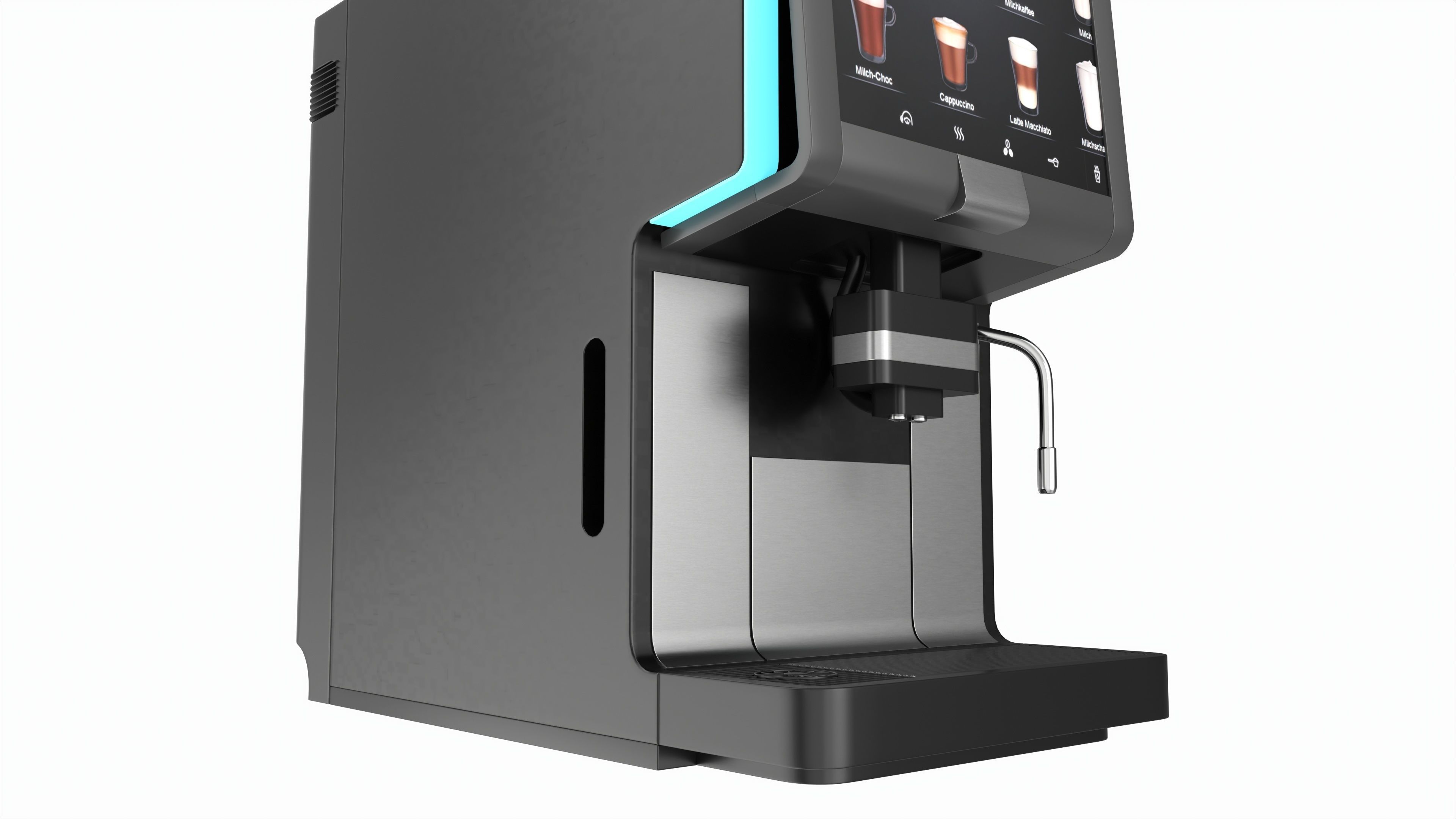 Commercial automatic coffee machine 3D model_3