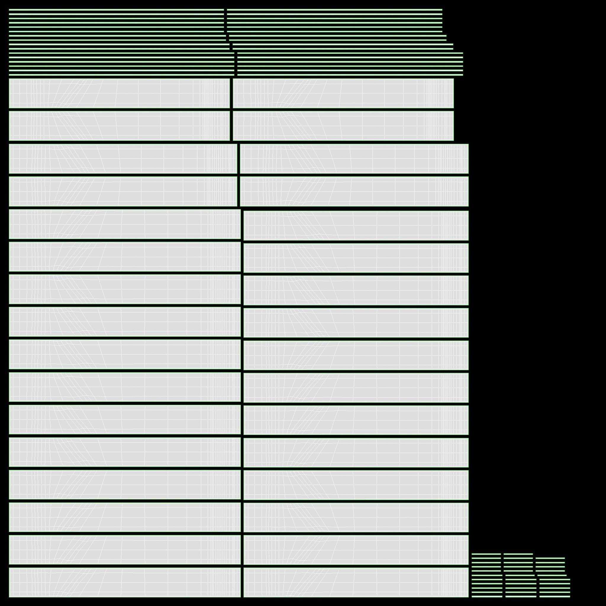 Expandable Safety Barrier Set 3D model_11