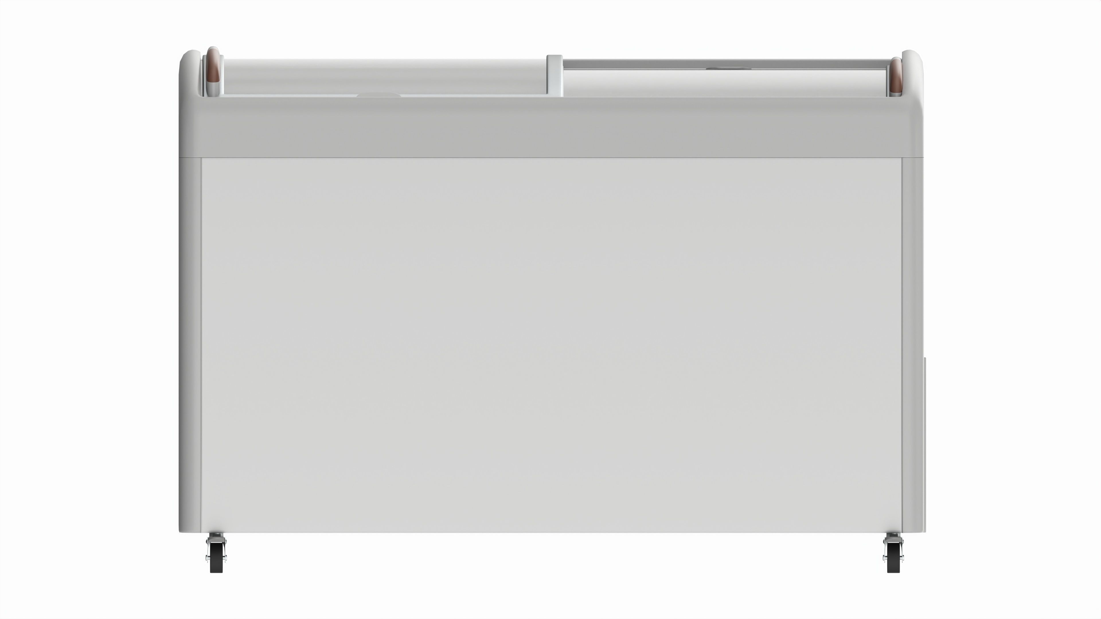 Ice cream freezer with curved glass doors 3D model_6