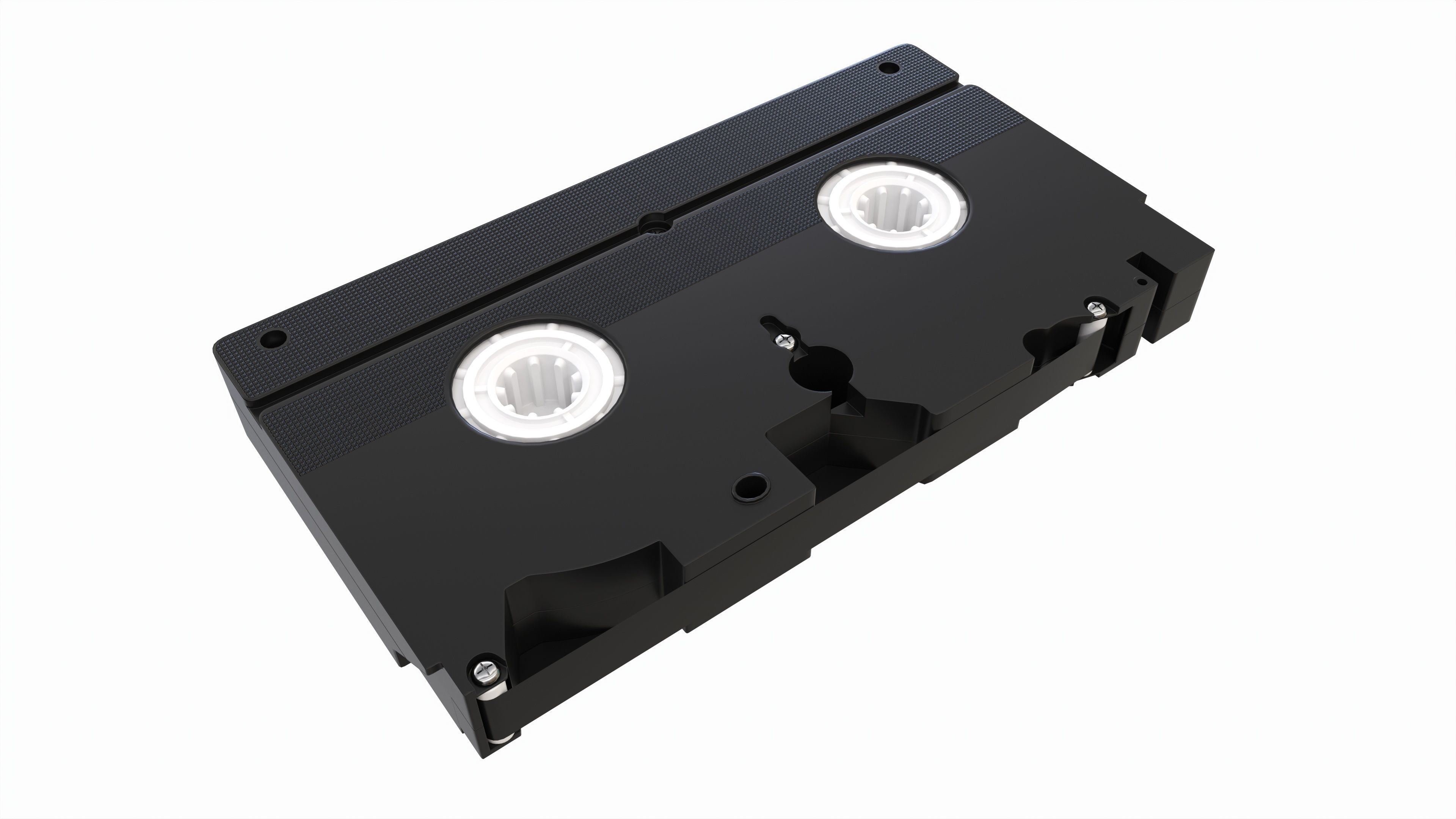 Video VHS cassette with cover 3D model_6