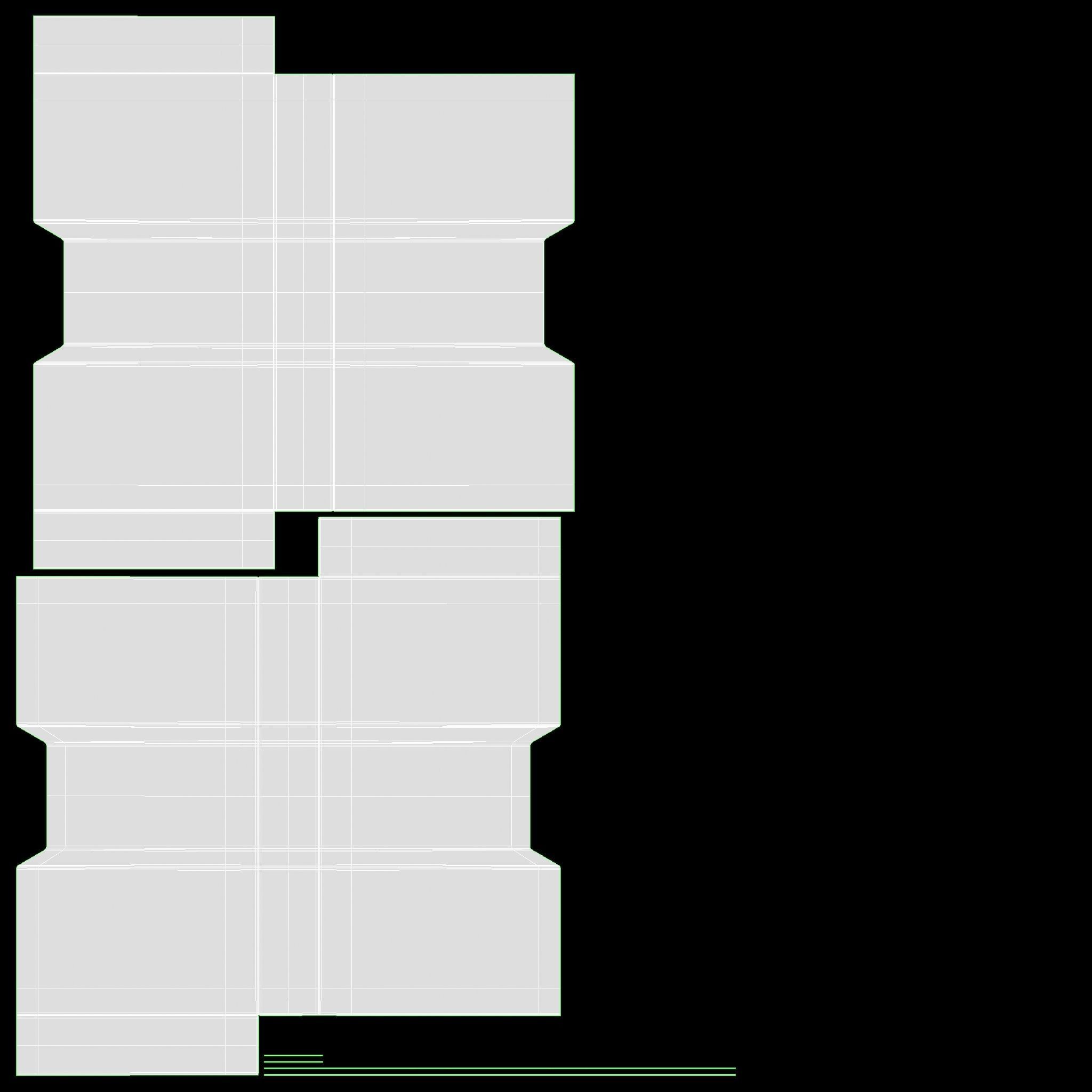Video VHS cassette with cover 3D model_11