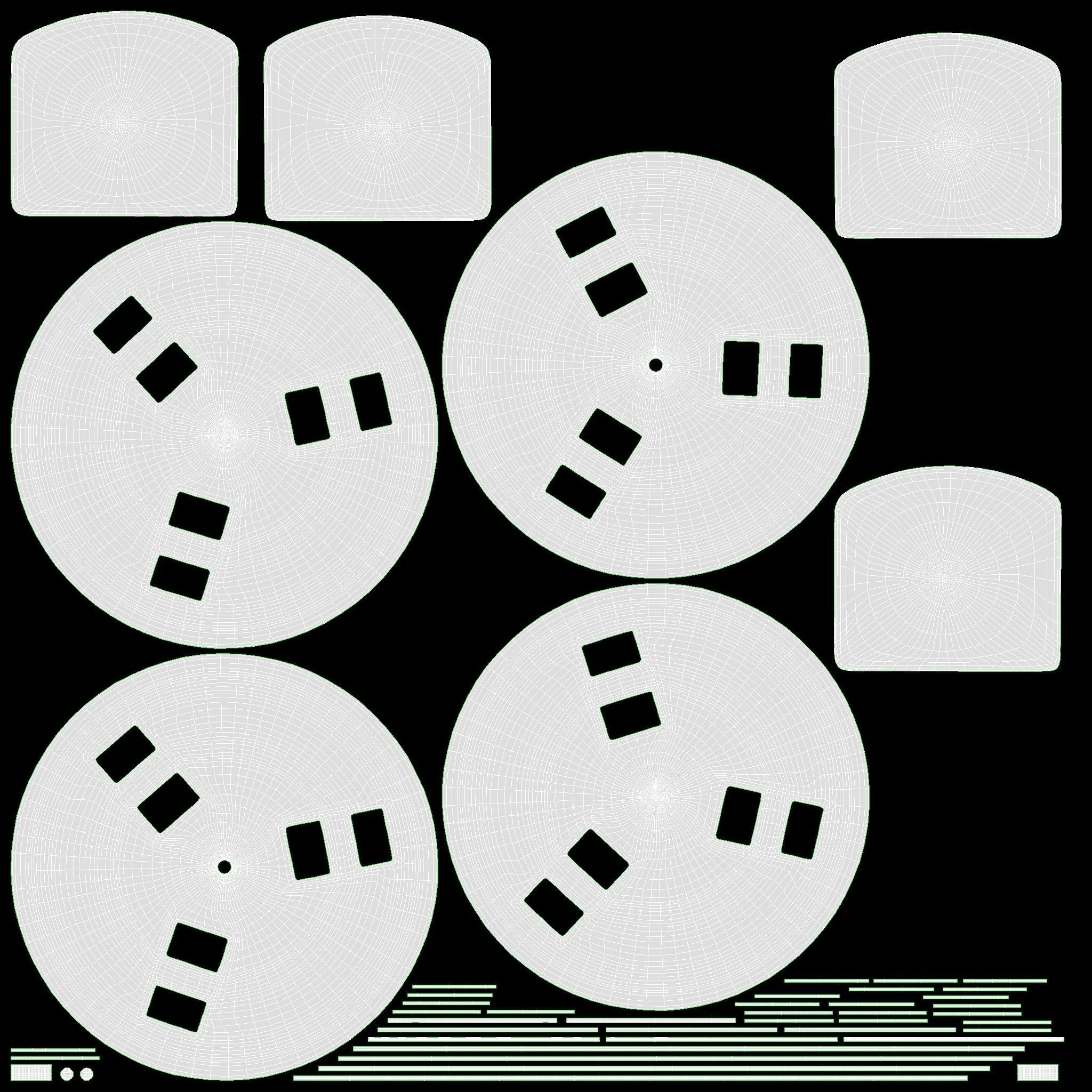 Video VHS cassette with cover 3D model_15