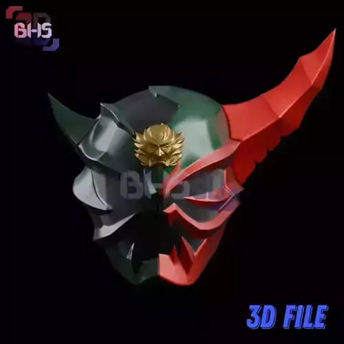 KR kabuki Helmet 3D Digital Download