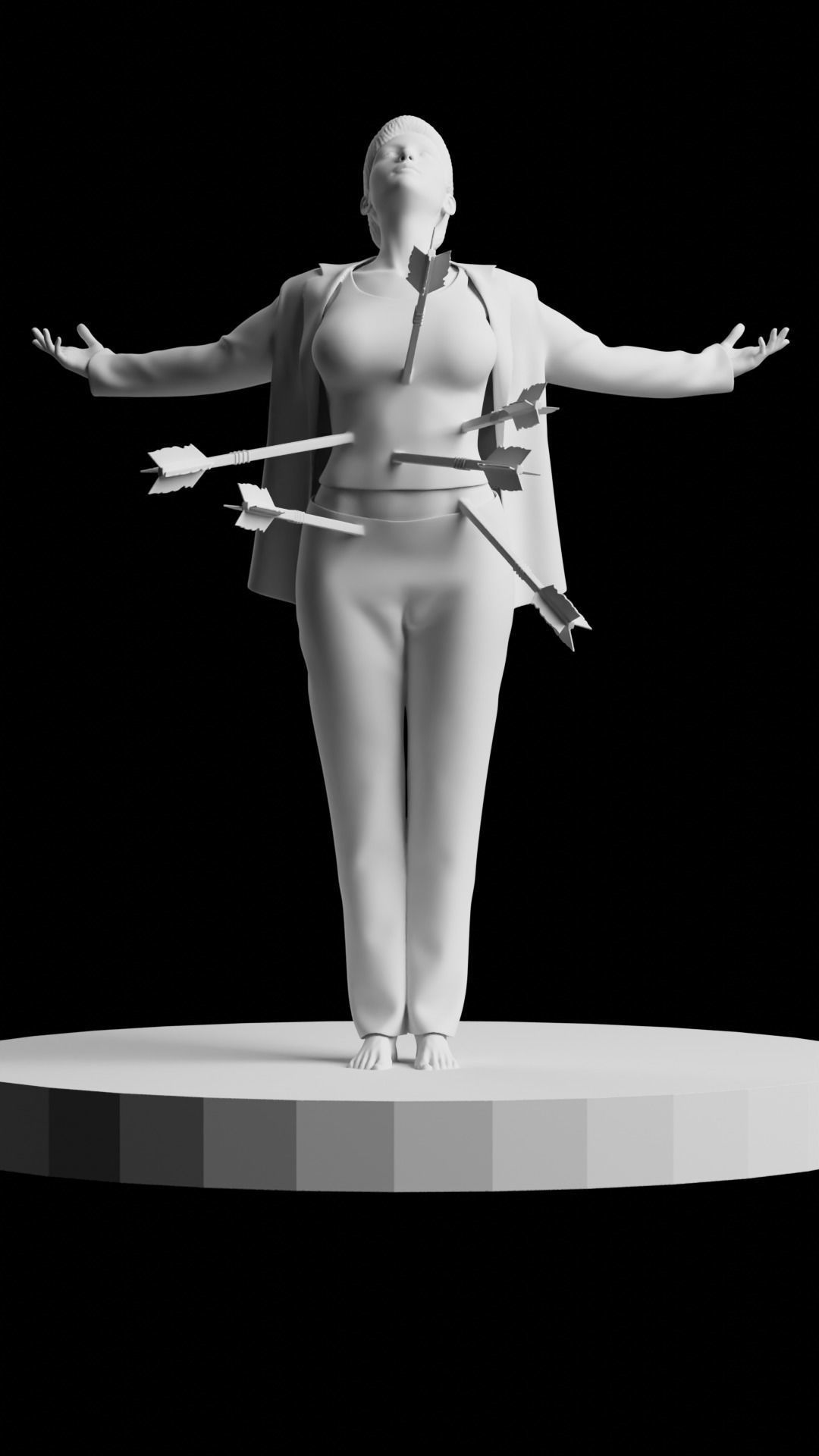 PEACE  3D print model_19