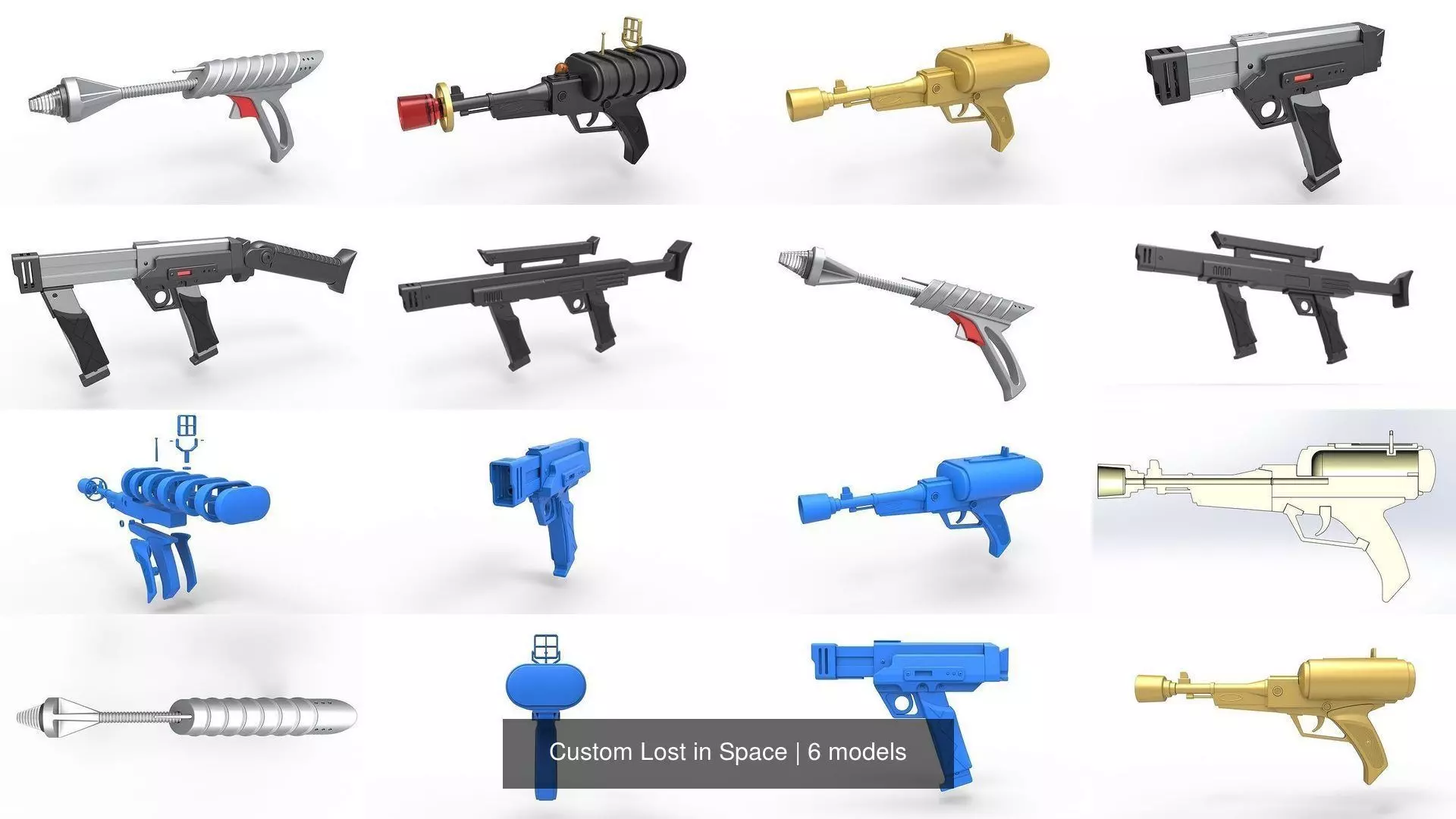 Custom Lost in Space 3D Model Collection_0