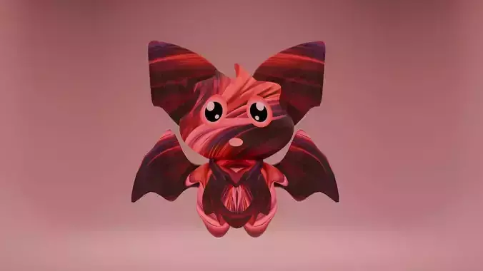 Cartoonish Bat 