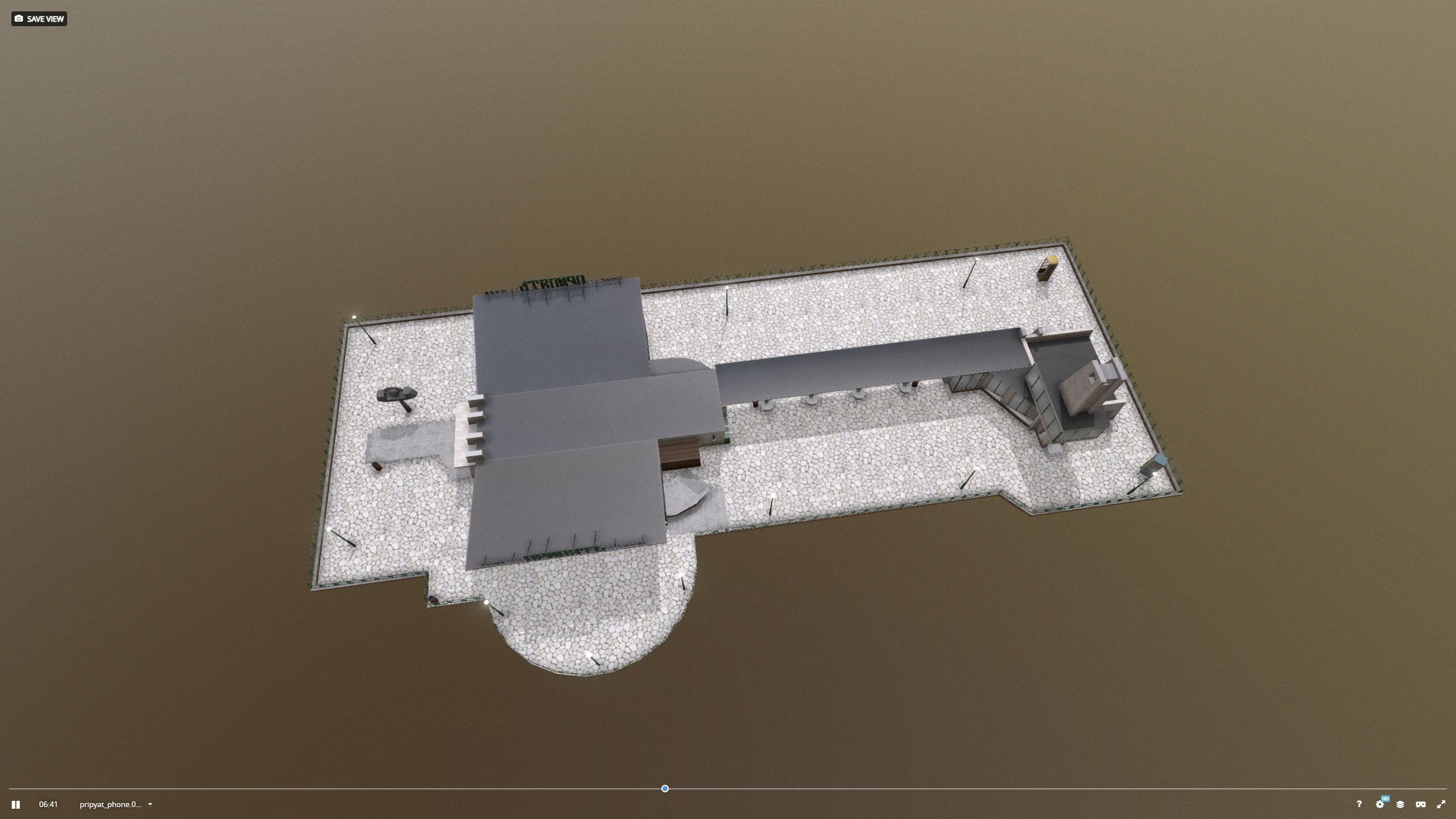 Cafe Pripyat restaurant before 1986 3D model_17