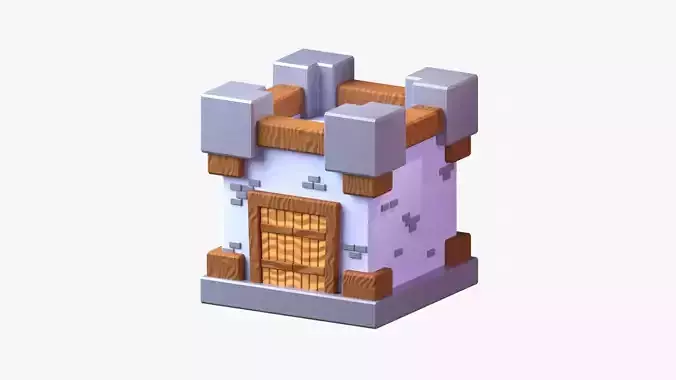 Royal Castle 3D Illustration