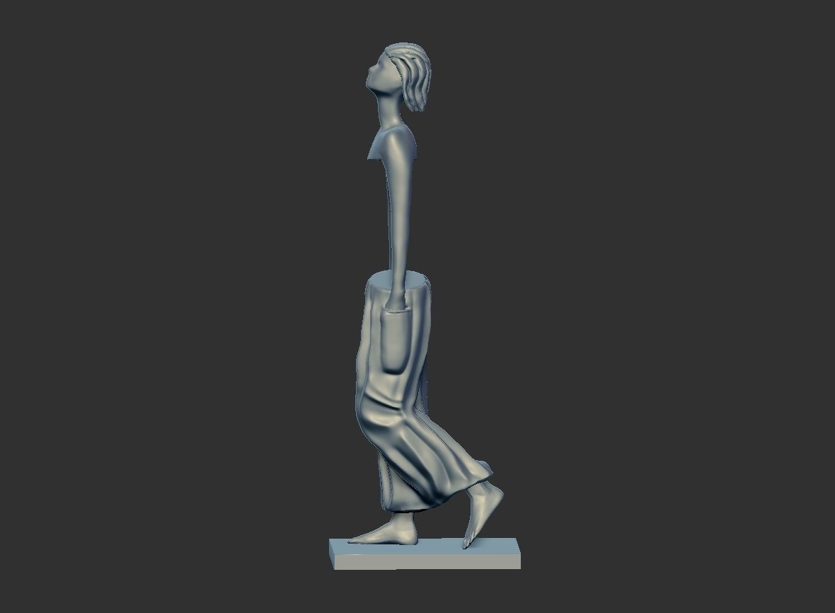 STAUE FOR LIBRARY - STORE FASHION 3D print model_5
