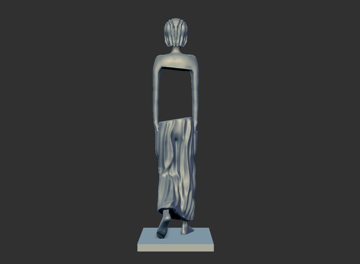 STAUE FOR LIBRARY - STORE FASHION 3D print model_9