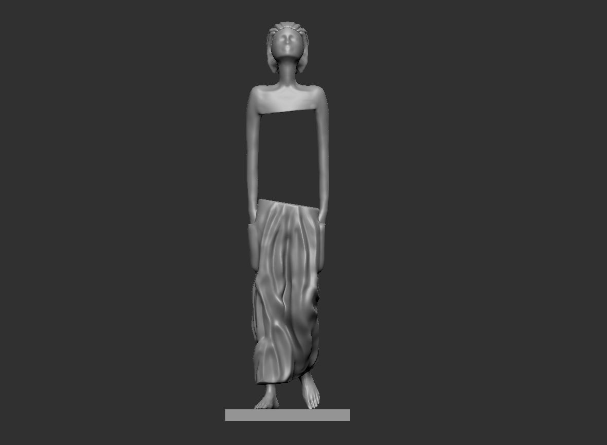 STAUE FOR LIBRARY - STORE FASHION 3D print model_12