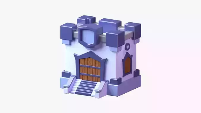 Royal Castle 3D Illustration