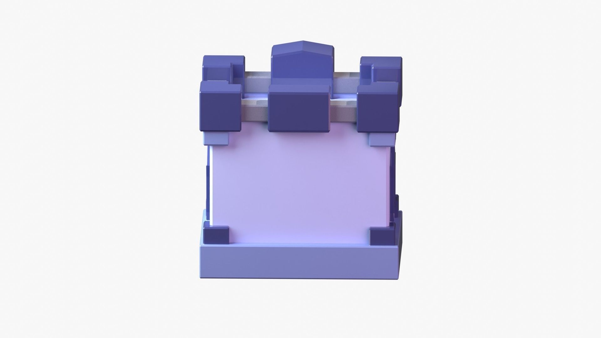 Royal Castle 3D Illustration 3D model_8