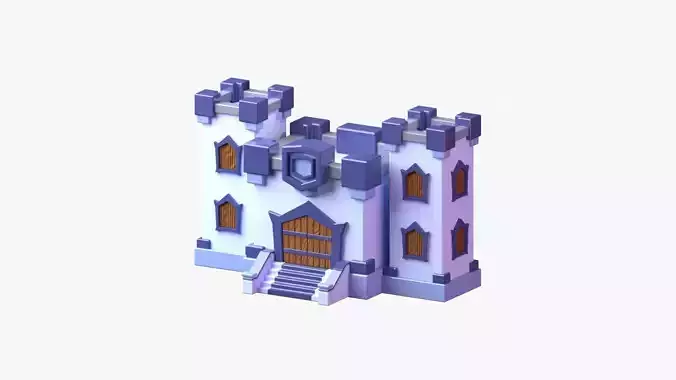 Royal Castle 3D Illustration