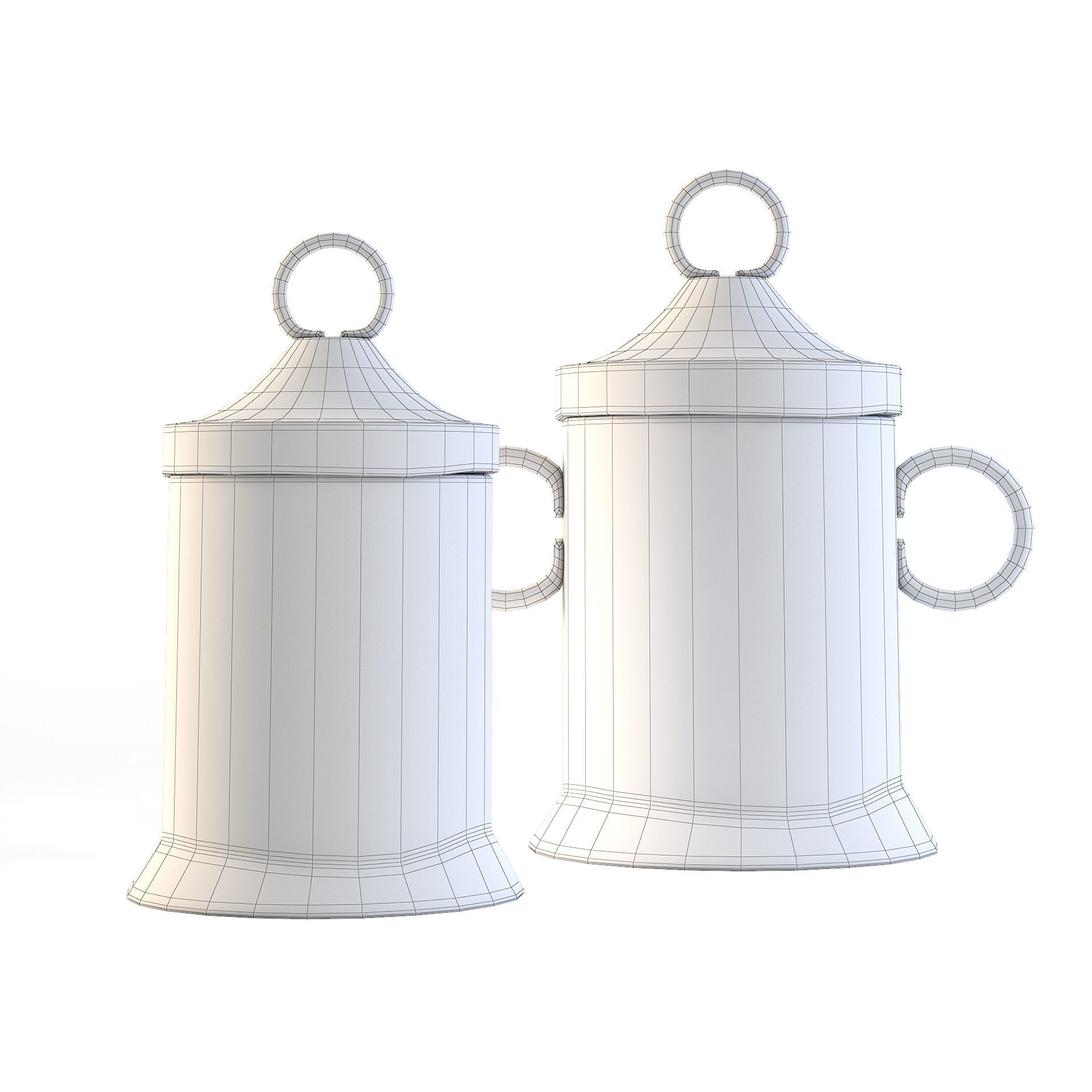 Old Metal Containers 3D model_1