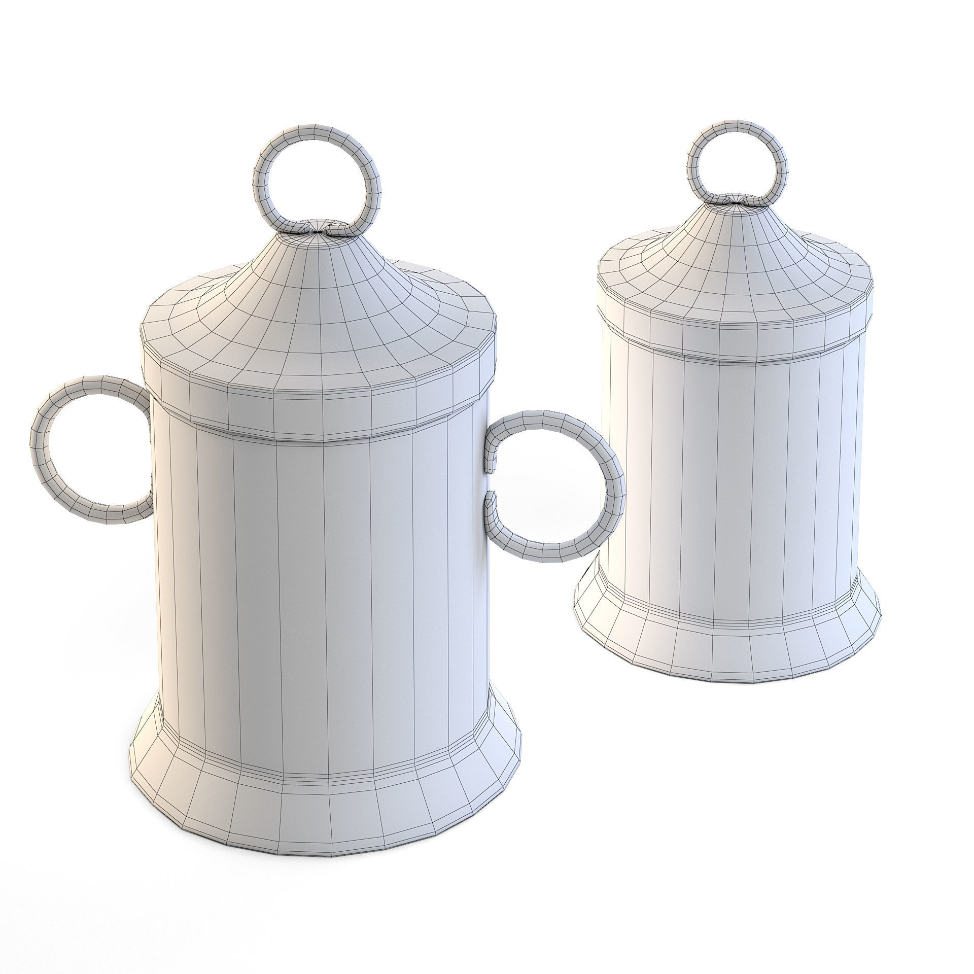 Old Metal Containers 3D model_5