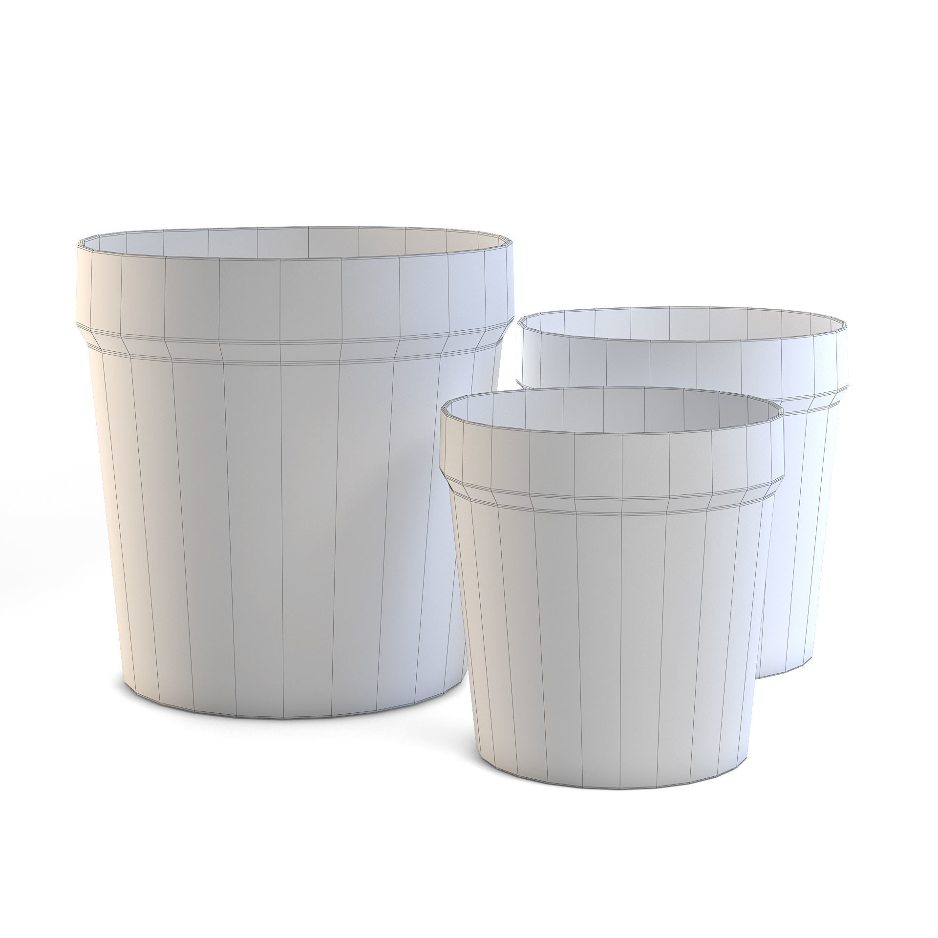 Old Bowls 3D model_1