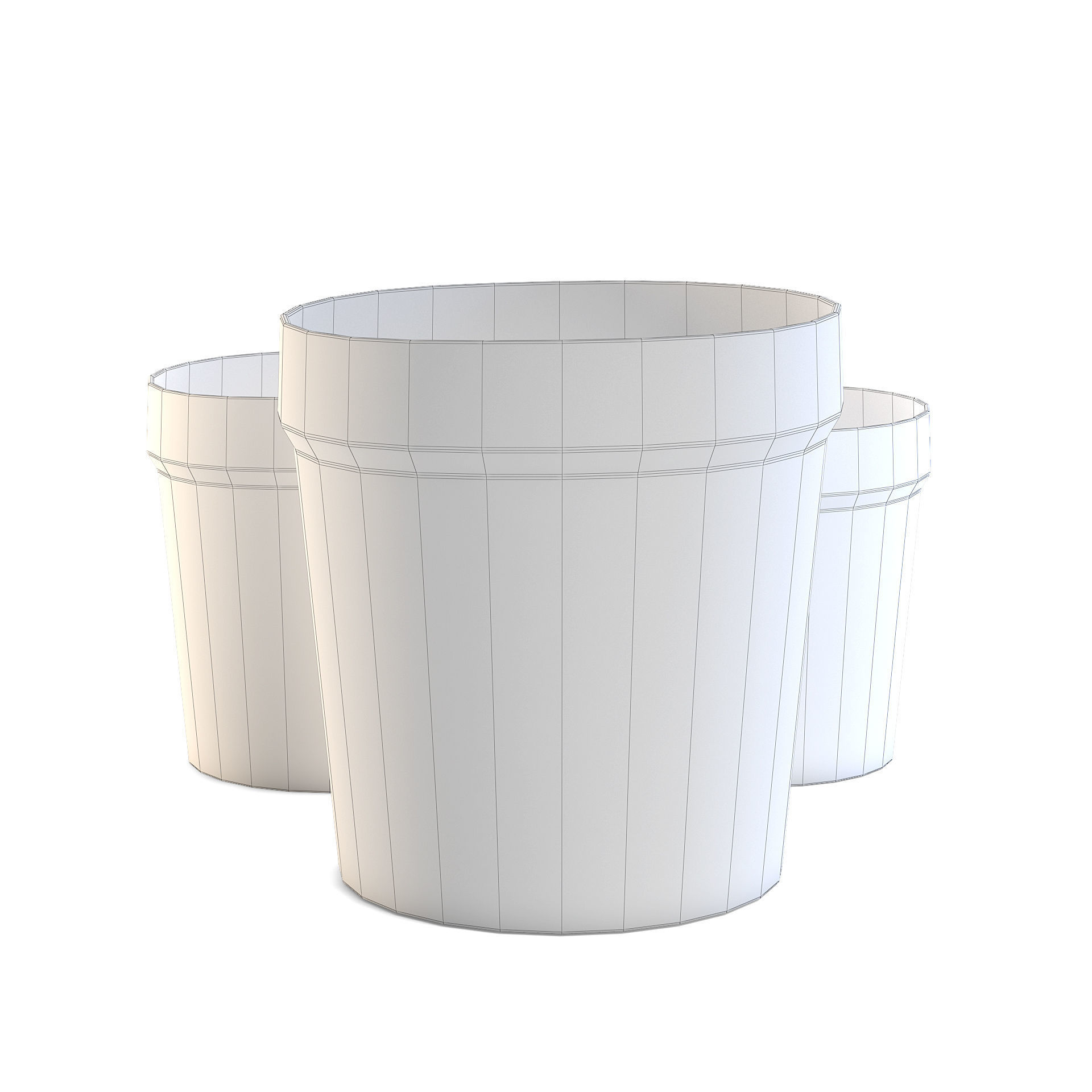 Old Bowls 3D model_3
