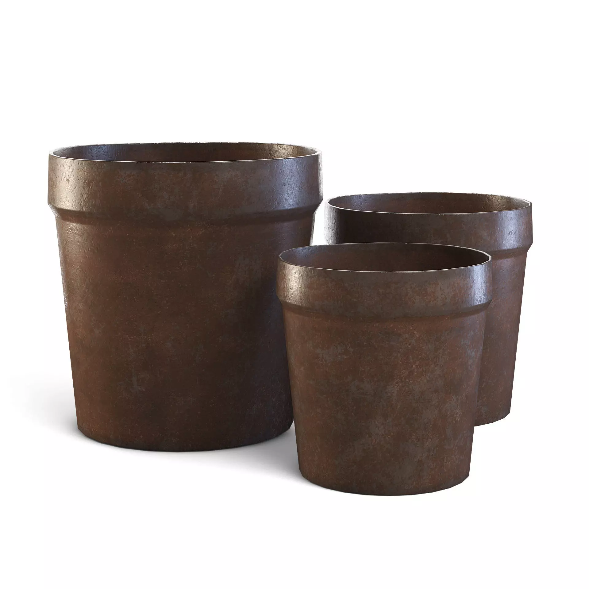 Old Bowls 3D model_0