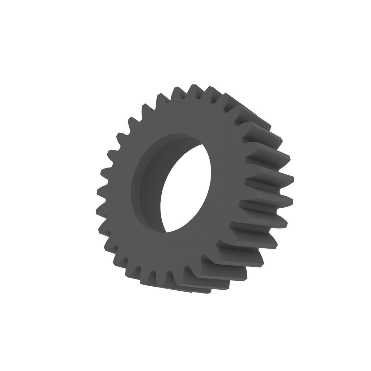 Gear for Electric Bicycle T28 D37 3D print model_5