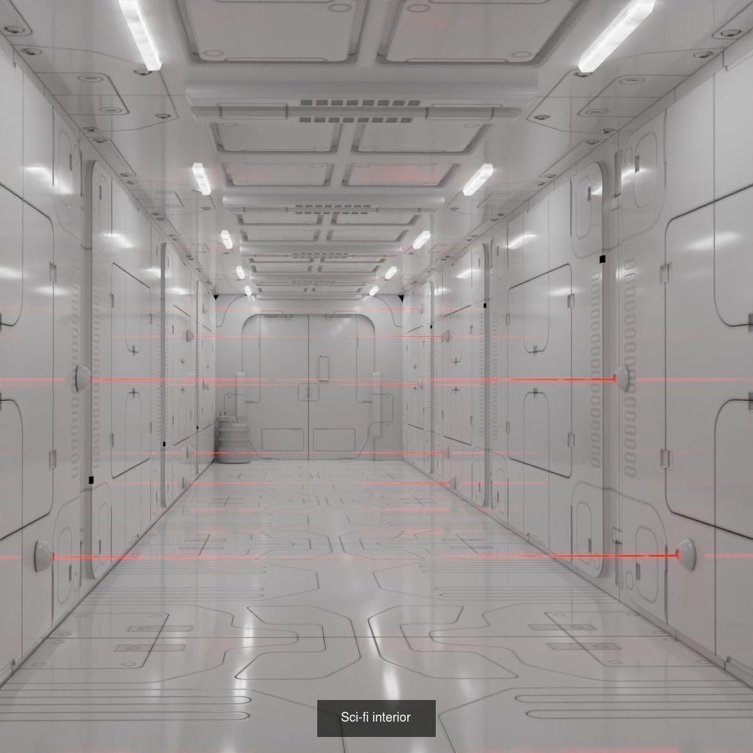 Sci fi asset 3D Model Collection_2