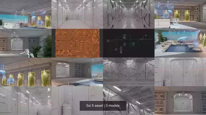 Sci fi asset