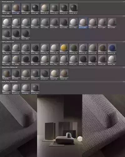 Material Libraries Patreon 3D model